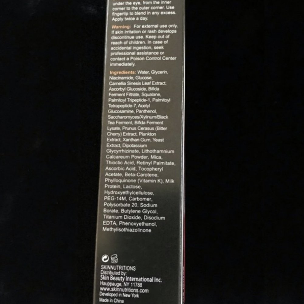 Skin Nutritions New York Eye Serum 2 Packs - Picture 3 of 4